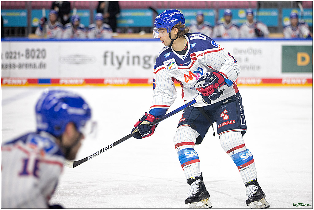PENNY DEL; Koelner Haie- Adler Mannheim; Koeln, 02.01.2022
